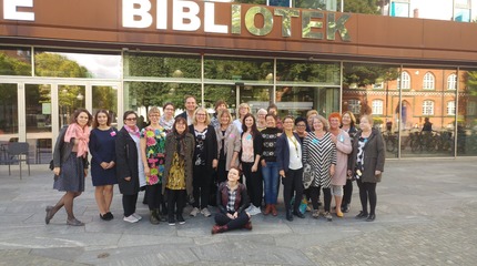 Bibliotekoje plečiamas tarptautinių partnerių tinklas
