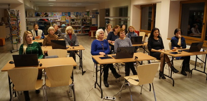 Praktiniai mokymai Vilniaus regiono bibliotekose 