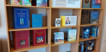 Biblioteką pasiekė Kazachstano Respublikos ambasados dovanos 