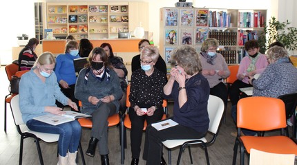 Šalčininkų rajono savivaldybės viešojoje bibliotekoje vyko mokymai „Edukacinė veikla...