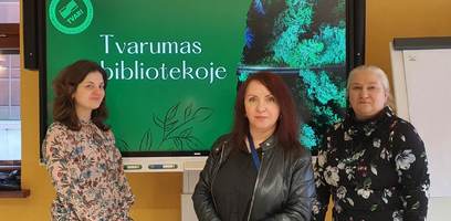 Nauja kompetencijų ugdymo programa „Tvarumas bibliotekoje“