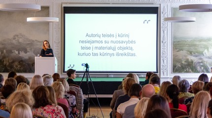 Įvyko seminaras-konferencija „Bibliotekos – autorystės ambasados: Praktiniai seminarai...