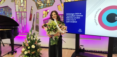 Lietuvos metų bibliotekininkė – Regiono bibliotekų strateginės plėtros skyriaus vadovė Žydrūnė...
