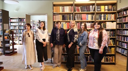 Bibliotekininkės iš Ukrainos semiasi patirties Lietuvoje