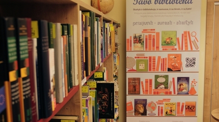 Lietuvių literatūros interaktyvūs stendai vaikams ir paaugliams
