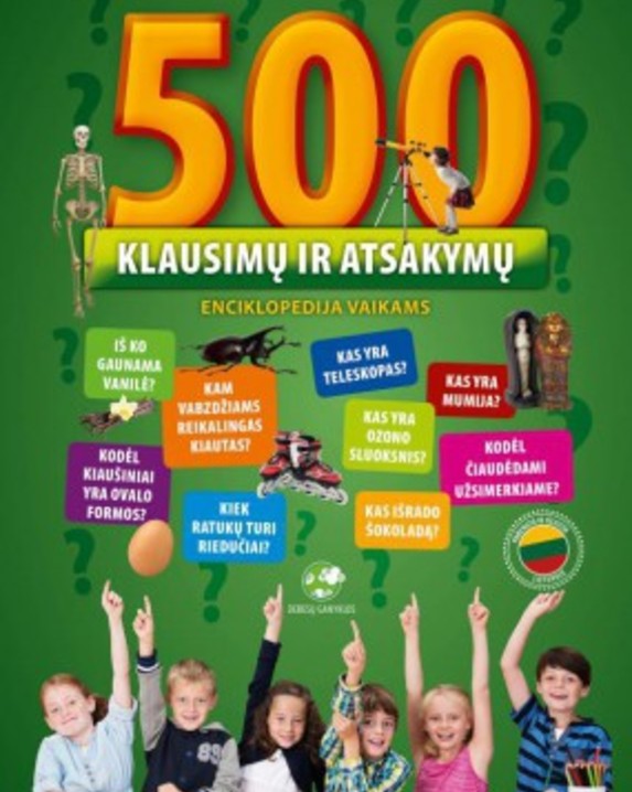 500 klausimų ir atsakymų. Enciklopedija vaikams