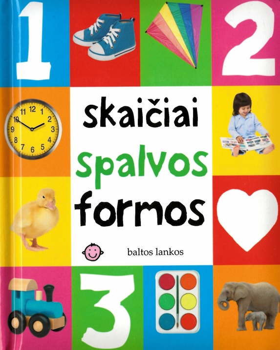 Skaičiai, spalvos, formos