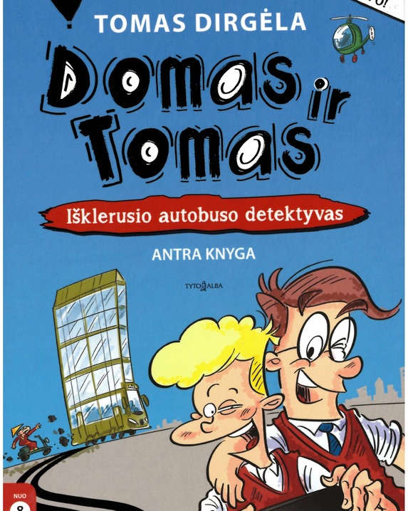 Domas ir Tomas. Išklerusio autobuso detektyvas (2-oji knyga)