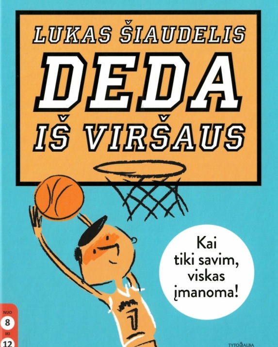 Lukas Šiaudelis deda iš viršaus