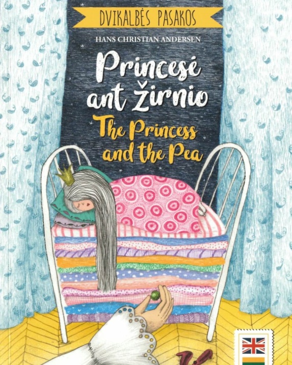 Dvikalbės pasakos. Princesė ant žirnio. The Princess and the Pea