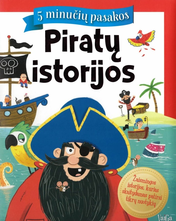Piratų istorijos. 5 minučių pasakos