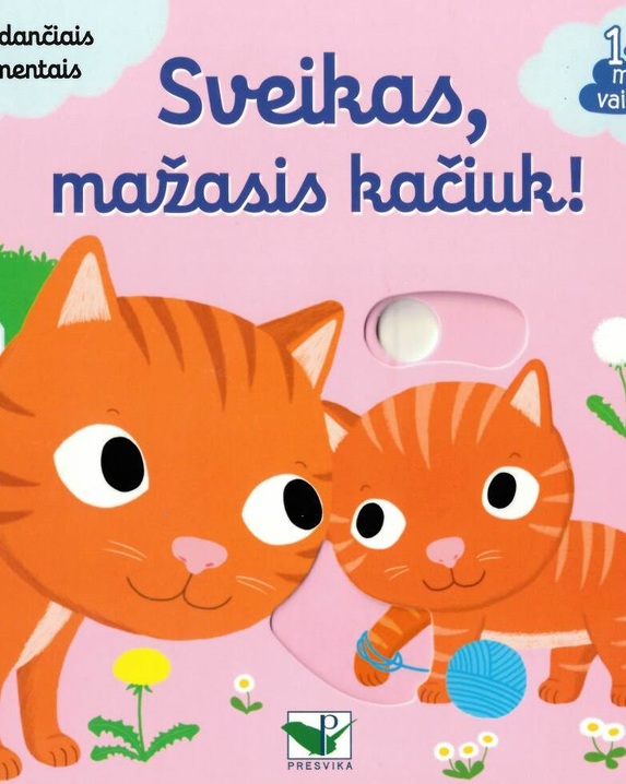 Sveikas, mažasis kačiuk!