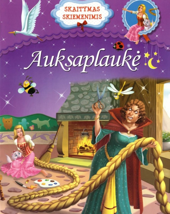 Auksalplaukė. Skaitymas skiemenimis