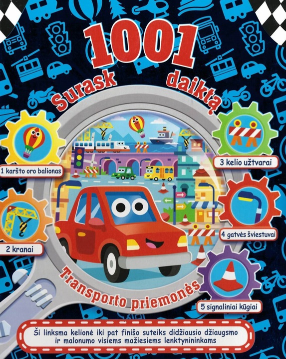 Surask 1001 daiktą. Transporto priemonės