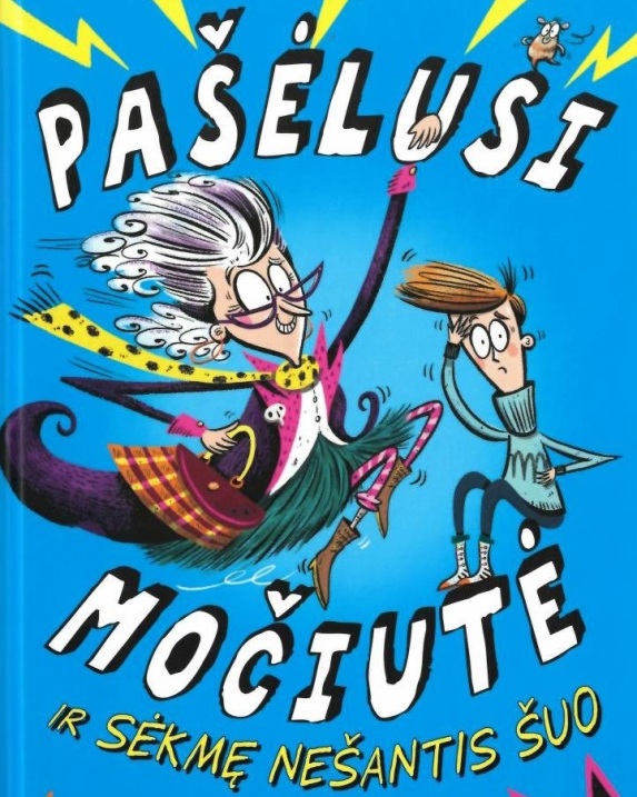 Pašėlusi močiutė ir sėkmę nešantis šuo