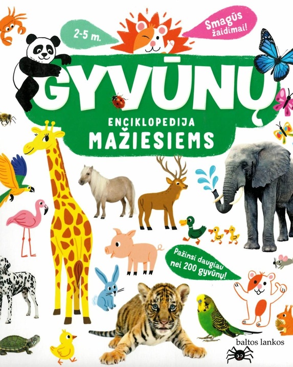 Gyvūnų anciklopedija mažiesiems