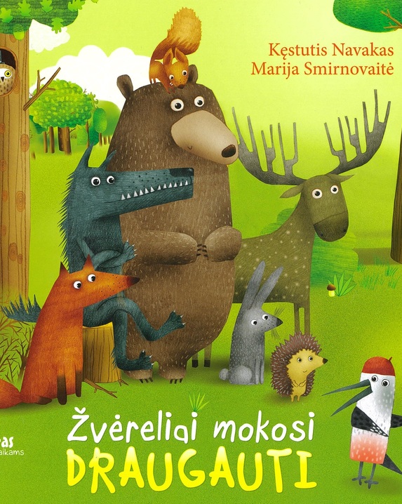 Žvėreliai mokosi draugauti