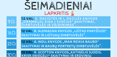 Šeimadieniai lapkritį