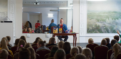 Rašytojo T. Dirgėlos knygos „Benas – sapnų siuvėjas“ pristatymas bibliotekoje