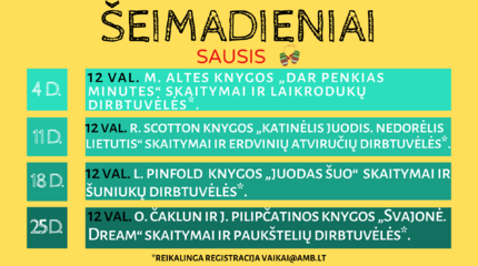 Šeimadieniai sausį