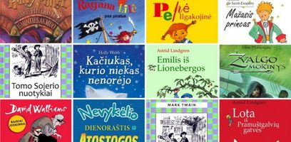 2019 m. mėgstamiausių vaikų ir paauglių knygų penketukai