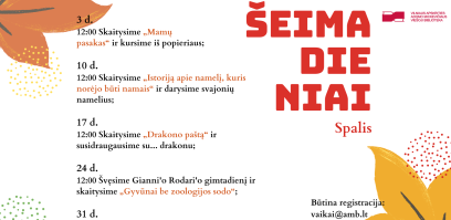 Šeimadieniai spalį