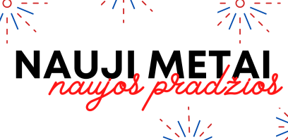 Sveikiname su Naujaisiais metais!