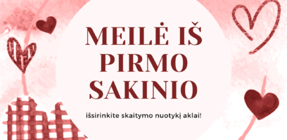 Aklas Valentino dienos pasimatymas su knyga!