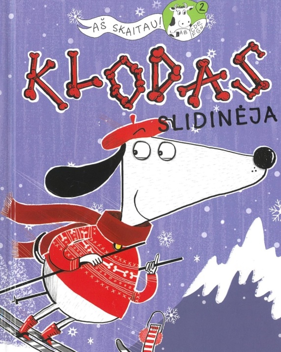 Klodas slidinėja