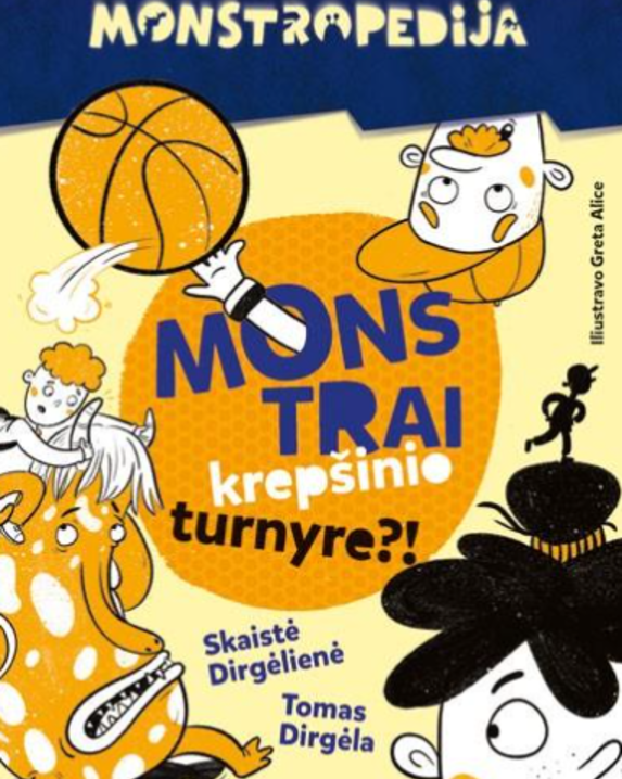 Monstropedija. Monstrai krepšinio turnyre