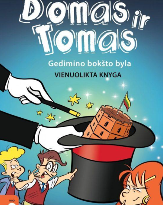 Domas ir Tomas, 11 knyga. Gedimino bokšto byla