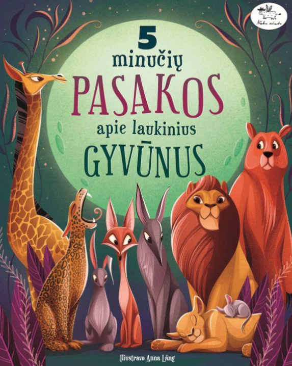5 minučių pasakos apie laukinius gyvūnus