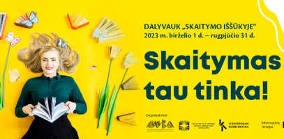 Prasidėjo „Skaitymo iššūkis“!