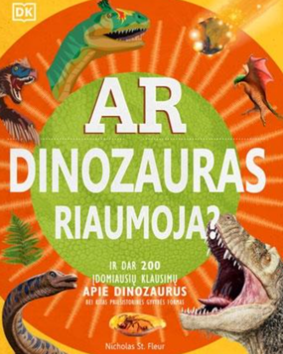 Ar dinozauras riaumoja?