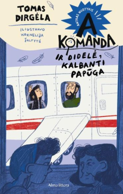 A komanda ir didelė kalbanti papūga