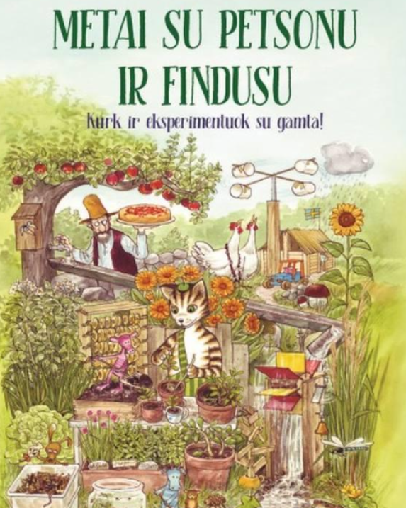 Metai su Petsonu ir Findusu. Kurk ir eksperimentuok su gamta!