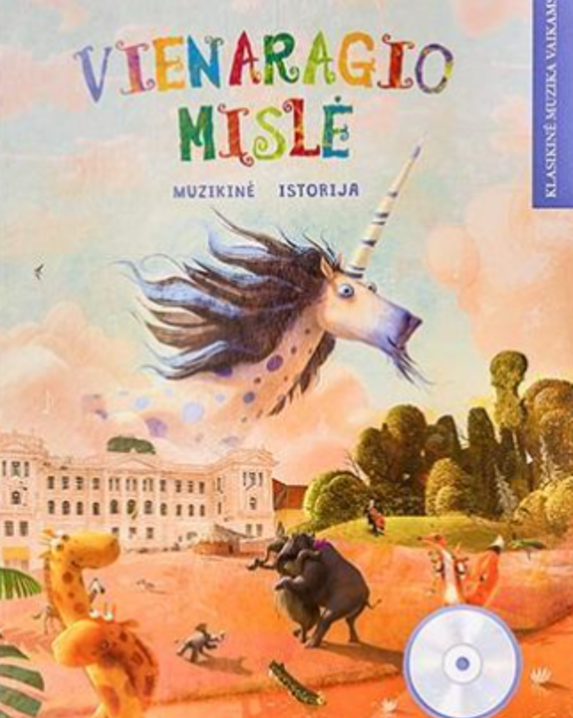 Muzikinė istorija. Vienaragio mįslė (su CD)