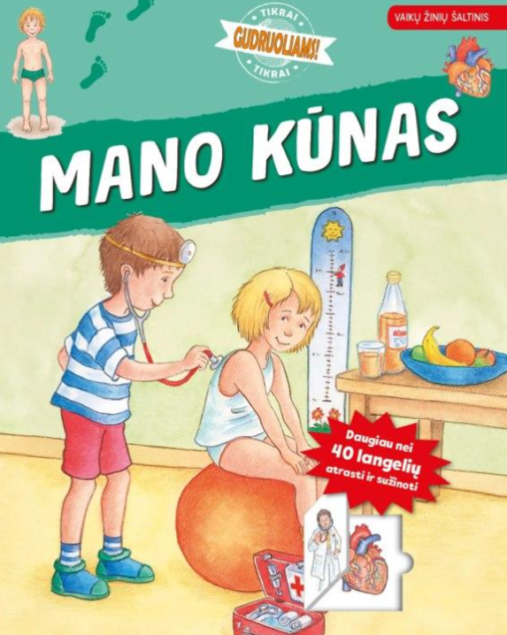 Mano kūnas. Daugiau nei 40 langelių atversti ir sužinoti