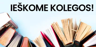 Naujas darbo pasiūlymas Vaikų bibliotekoje