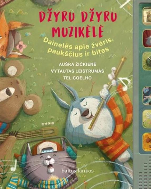Džyru džyru muzikėlė. Dainelės apie žvėris, paukščius ir bites