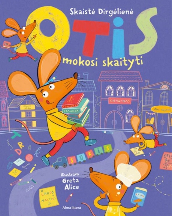 Otis mokosi skaityti