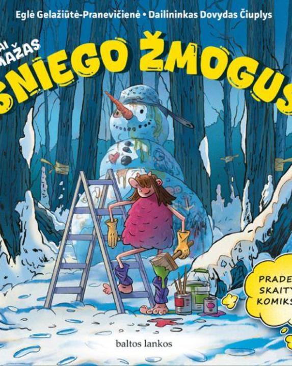 Labai mažas sniego žmogus