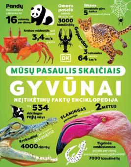 Mūsų pasaulis skaičiais. Gyvūnai: neįtikėtinų faktų enciklopedija