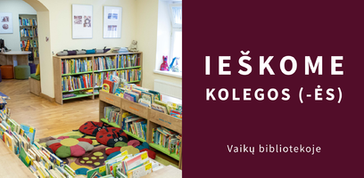 Ieškome naujo komandos nario!