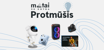 „Metai su knyga“ kviečia 5–8 kl. mokinius dalyvauti protmūšyje