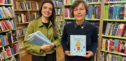 Skaitymo sunkumų turintiems vaikams išleista knyga lengvai suprantama kalba
