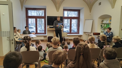 „Tėčiai skaito vaikams“ – garsiniai skaitymai su Vytautu V. Landsbergiu ir Pauliumi Bagdanavičiumi