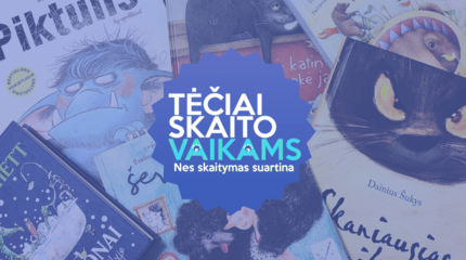 Skaitinių rekomendacijos. Iniciatyvos „Tėčiai skaito vaikams“ atrinktos knygos