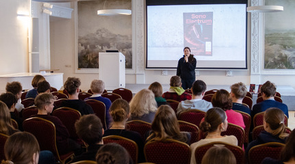 Bibliotekoje viešėjo rašytoja fantastė Justina Kapeckaitė