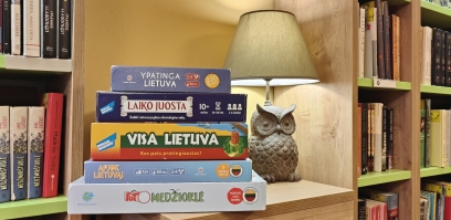 5 stalo žaidimai šeimai, kurie padės pažinti Lietuvą